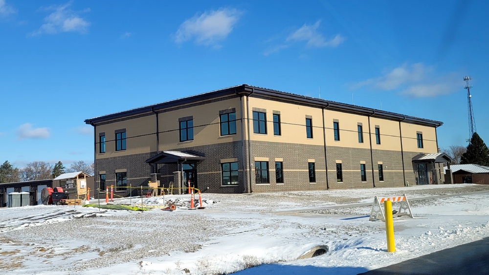 November 2023 construction operations of $11.96 million transient training brigade headquarters at Fort McCoy