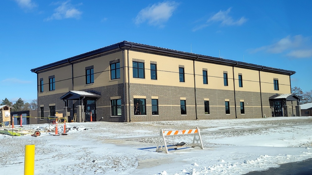 November 2023 construction operations of $11.96 million transient training brigade headquarters at Fort McCoy