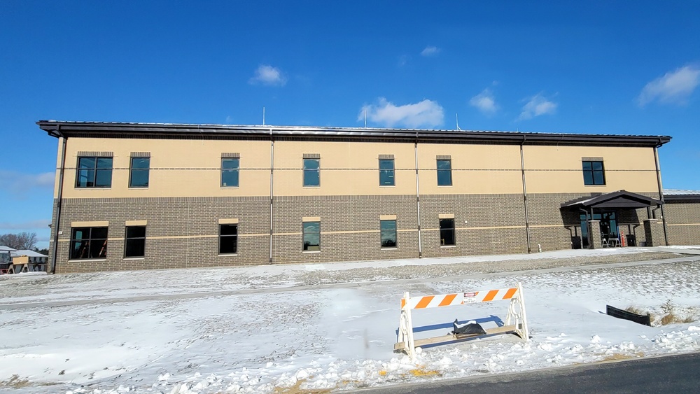 November 2023 construction operations of $11.96 million transient training brigade headquarters at Fort McCoy