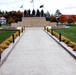 2023 Fall Colors at Veterans Memorial Plaza at Fort McCoy's historic Commemorative Area