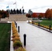 2023 Fall Colors at Veterans Memorial Plaza at Fort McCoy's historic Commemorative Area