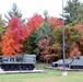 2023 Fall Colors at Equipment Park at Fort McCoy's historic Commemorative Area