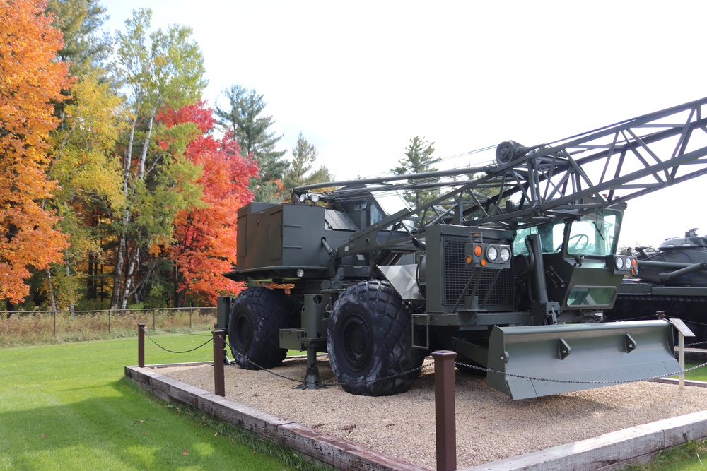 2023 Fall Colors at Equipment Park at Fort McCoy's historic Commemorative Area