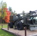 2023 Fall Colors at Equipment Park at Fort McCoy's historic Commemorative Area