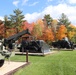 2023 Fall Colors at Equipment Park at Fort McCoy's historic Commemorative Area