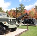 2023 Fall Colors at Equipment Park at Fort McCoy's historic Commemorative Area