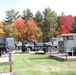 2023 Fall Colors at Equipment Park at Fort McCoy's historic Commemorative Area