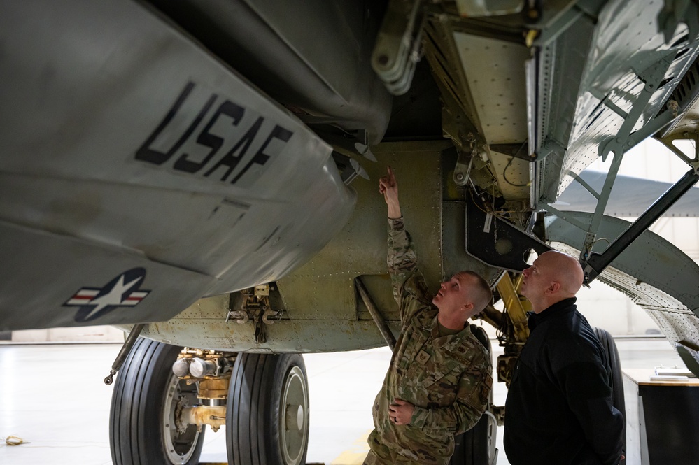 RDML Wirth, StratCom deputy director, visits Minot AFB