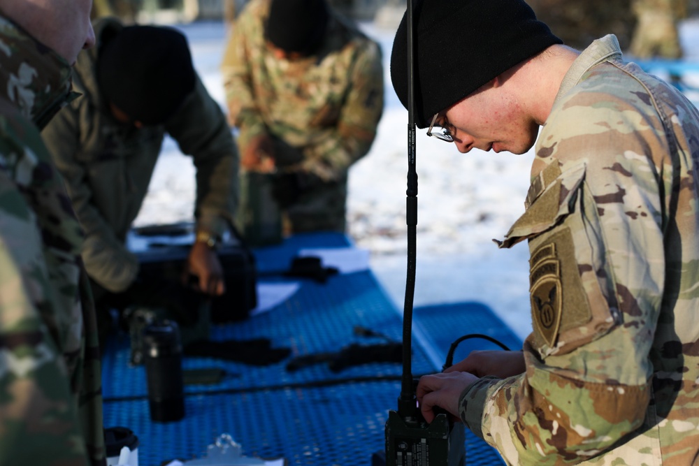 Soldiers deployed in Poland host monthly competitions