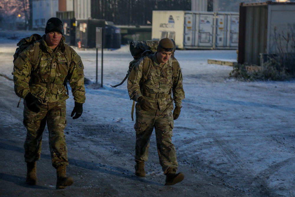 Soldiers deployed in Poland host monthly competitions