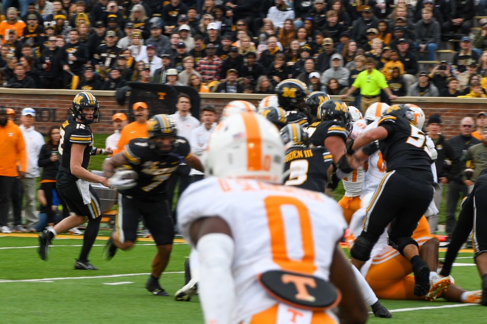 University of Missouri, Columbia hosts military appreciation football game