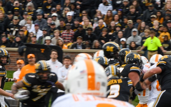 University of Missouri, Columbia hosts military appreciation football game