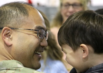The 201st RSG Forward returns from overseas deployment