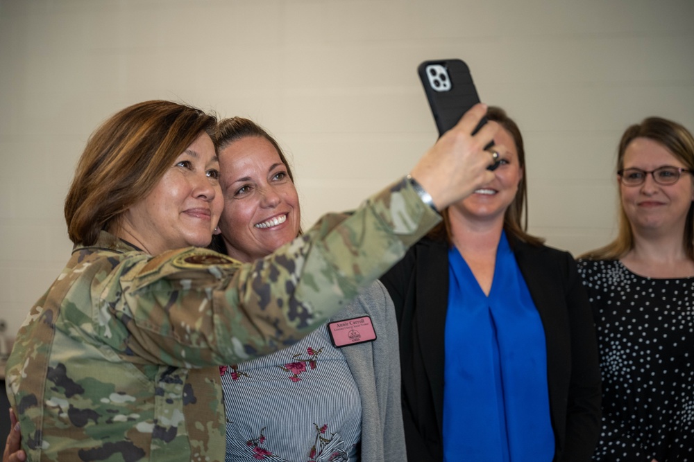 CMSAF visits McConnell