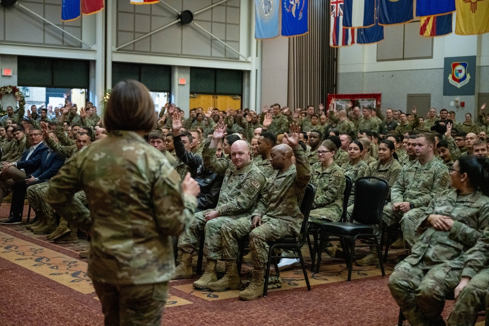 CMSAF visits McConnell