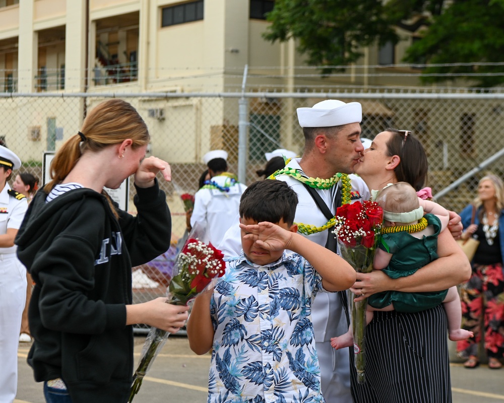 USS Topeka Homecoming