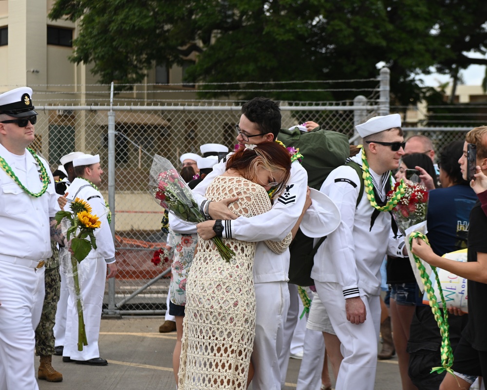 USS Topeka Homecoming