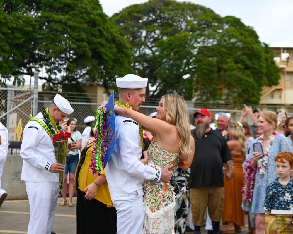 USS Topeka Homecoming