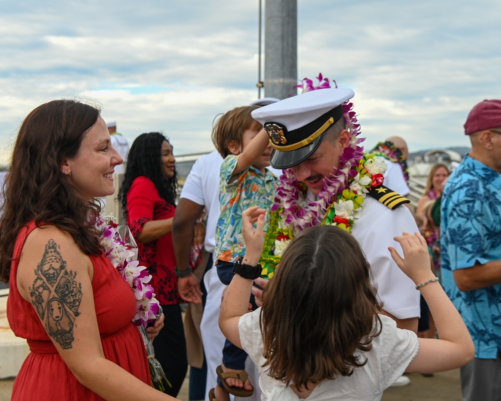 USS Topeka Homecoming