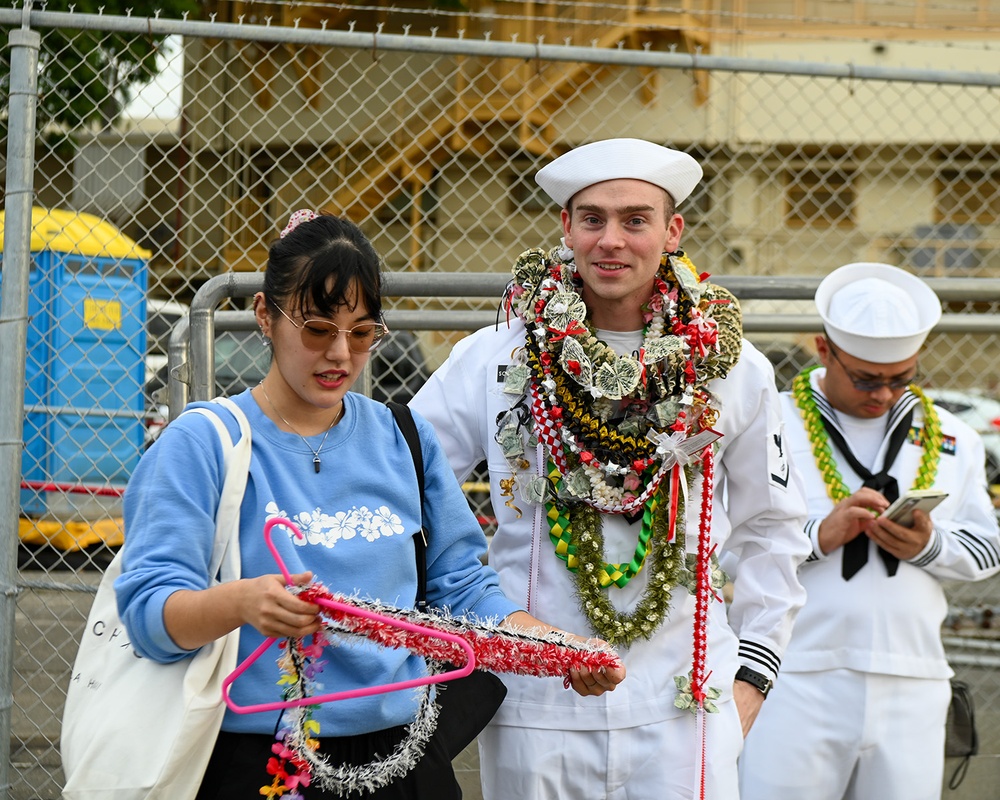 USS Topeka Homecoming