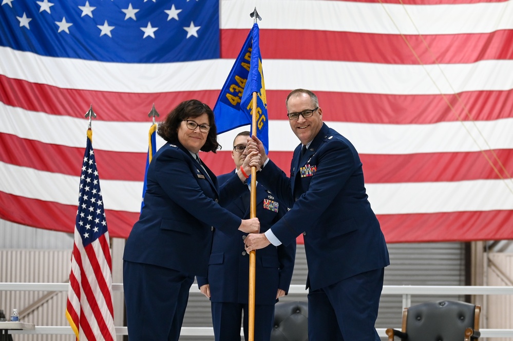 Lt. Col. Borden assumes command of 434th Mission Support Group