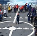 U.S. Coast Guard Cutter Waesche conducts training drills while on patrol