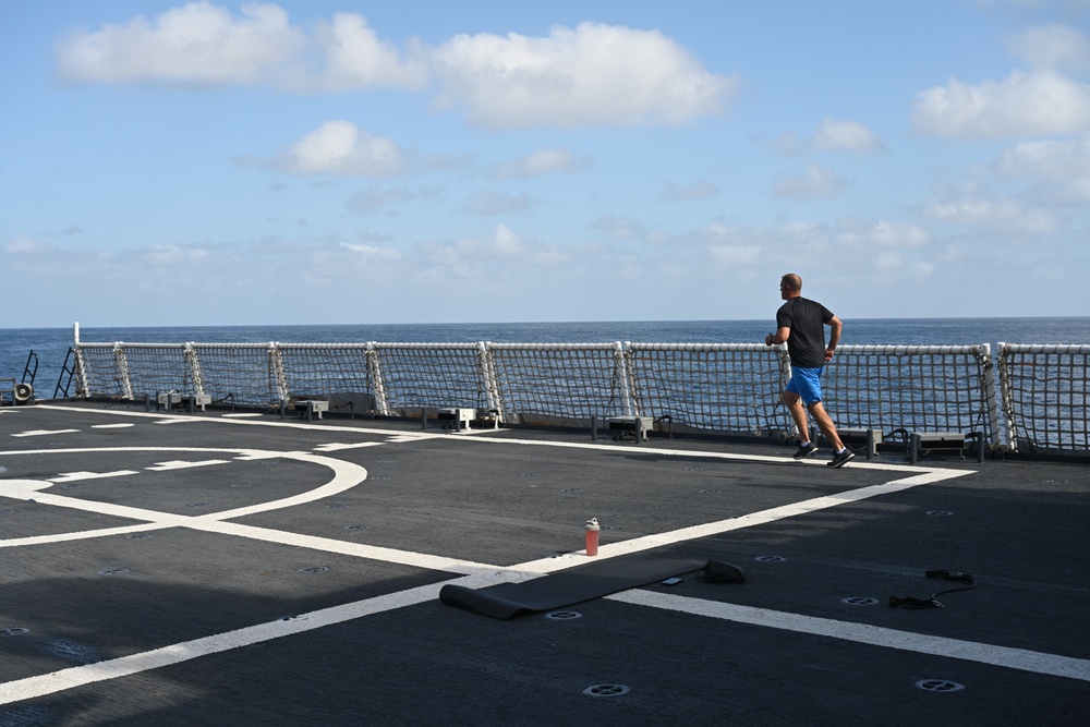 &quot;Steel Beach&quot; aboard the U.S. Coast Guard Cutter Waesche