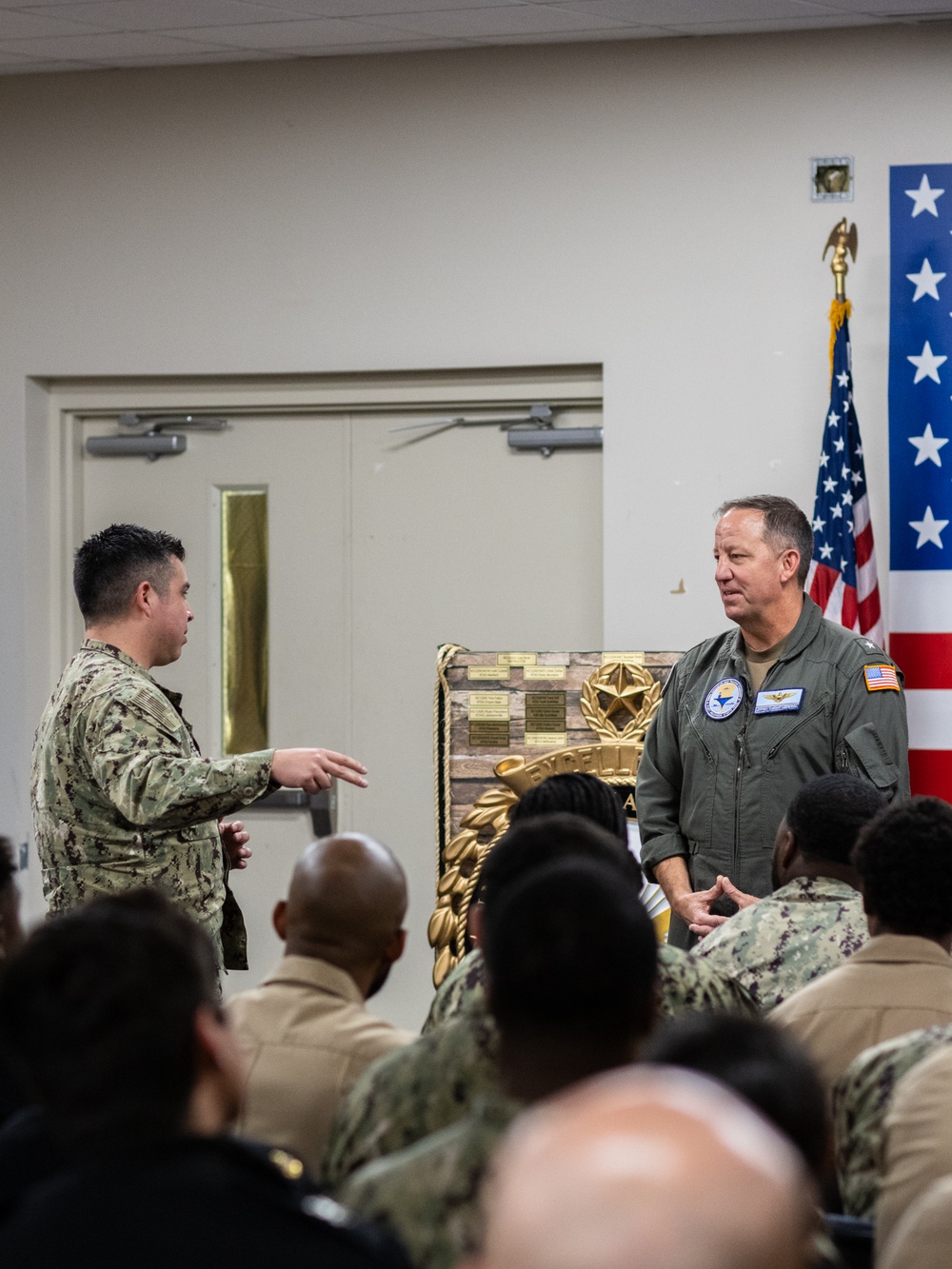 RDML Czerewko visits NORU