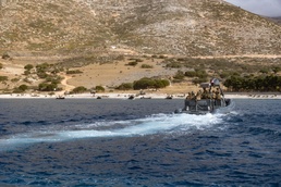 26th MEU(SOC) Marines conduct amphibious operations with Hellenic Marines