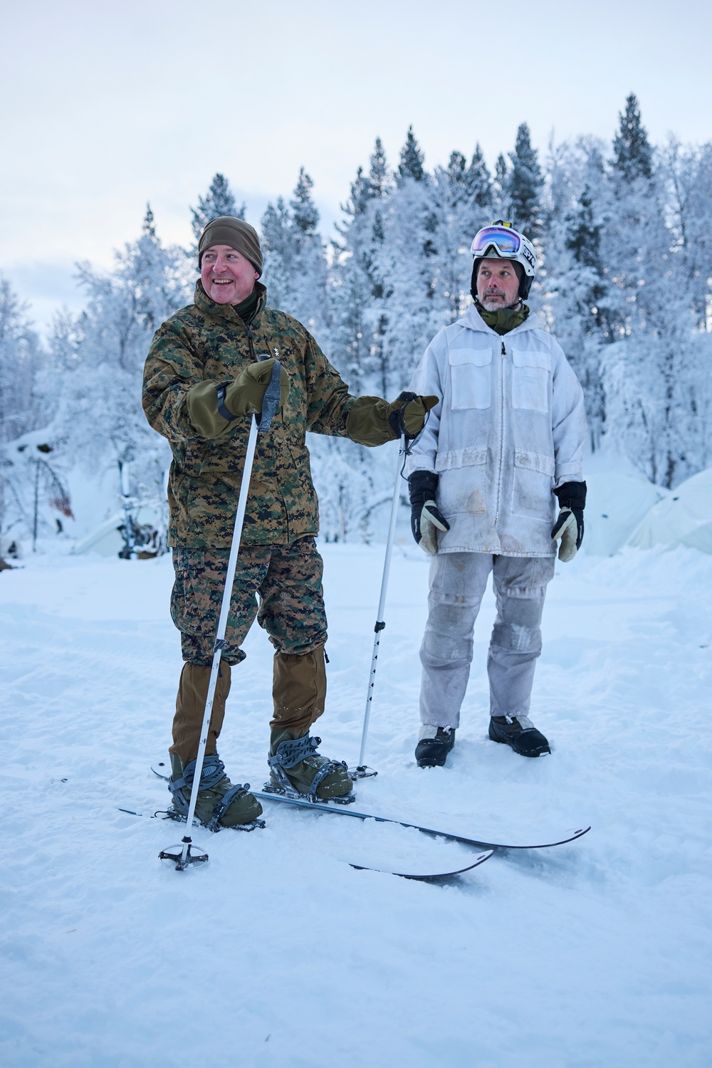 Maj. Gen. Sofge visits the NATO Winter Instructor Course