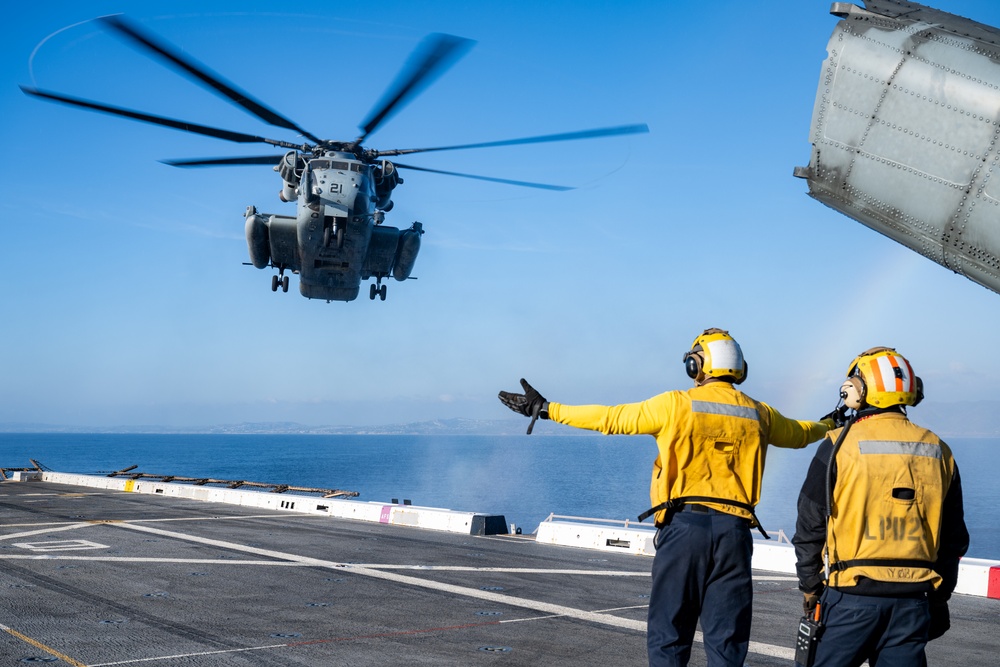 Flight Operations onboard USS Somerset