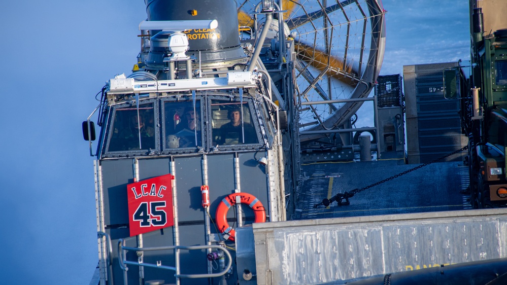 Amphibious Operations onboard USS Somerset