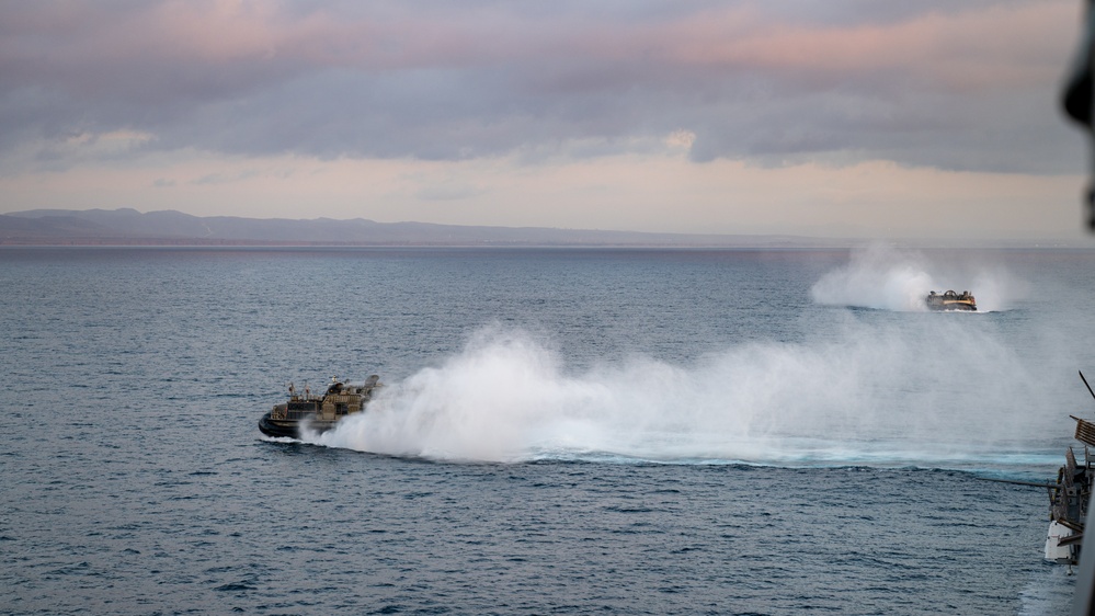 Amphibious Operations onboard USS Somerset