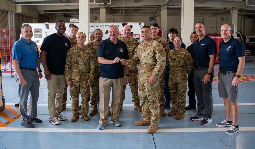 5th Air Force command visits Kadena