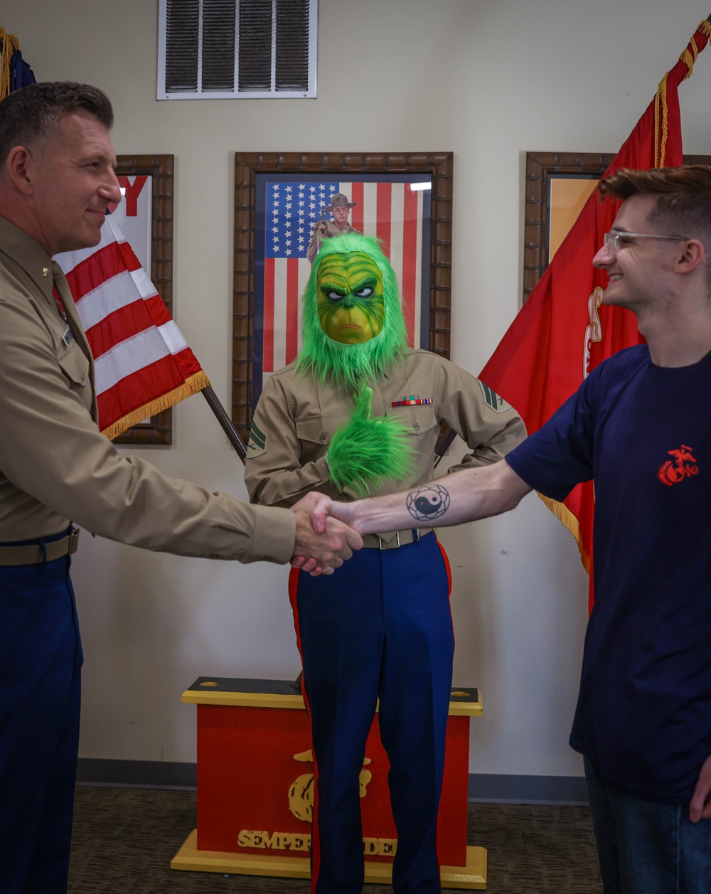 MCRD Parris Island’s Countdown to Grinchmas