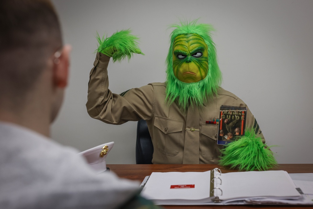 MCRD Parris Island’s Countdown to Grinchmas