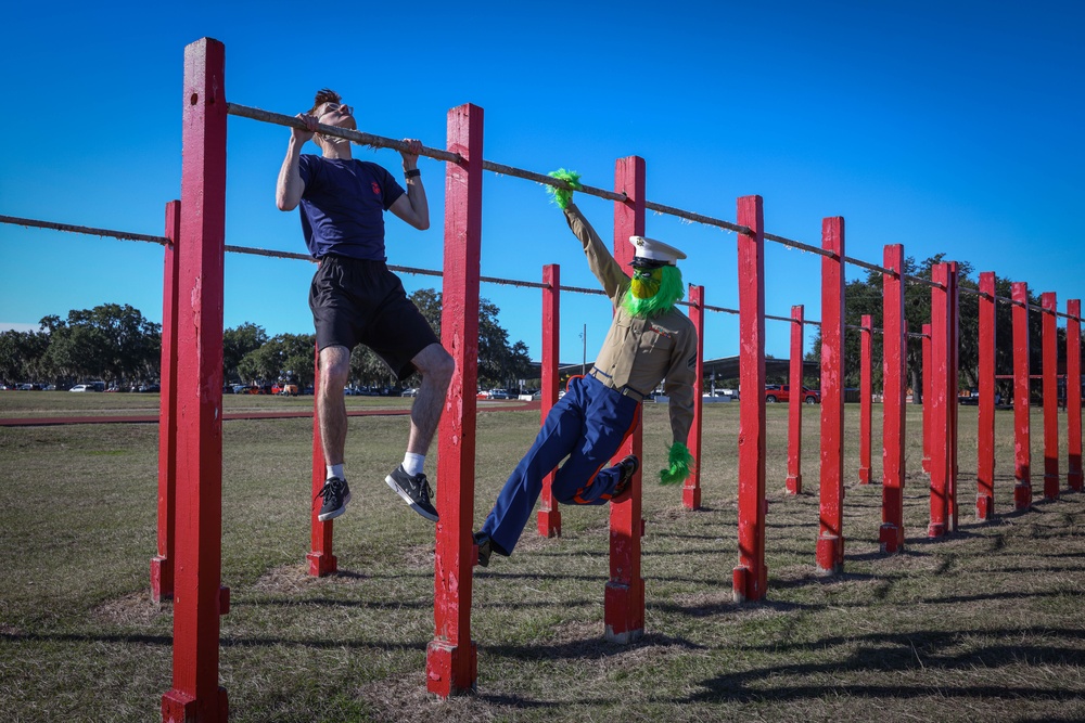 MCRD Parris Island’s Countdown to Grinchmas