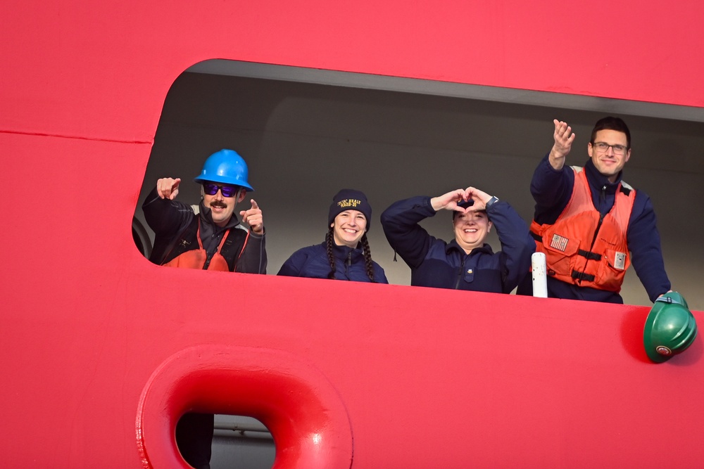 Coast Guard Cutter Healy returns to Seattle following annual Arctic science mission