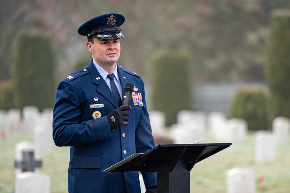 Team Fairchild hosts Wreaths Across America commemoration ceremony