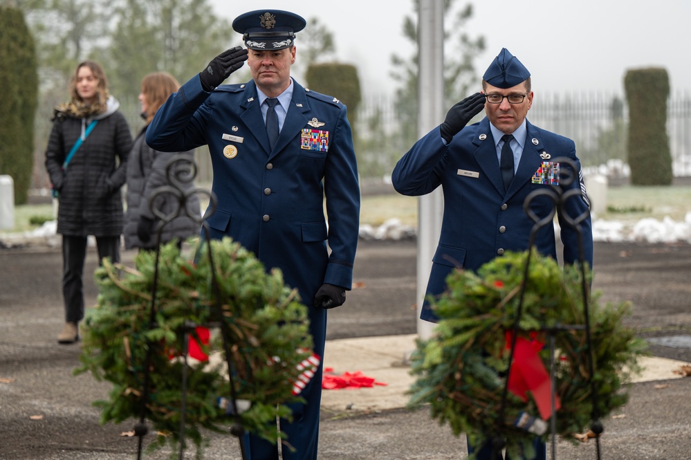 Team Fairchild hosts Wreaths Across America commemoration ceremony