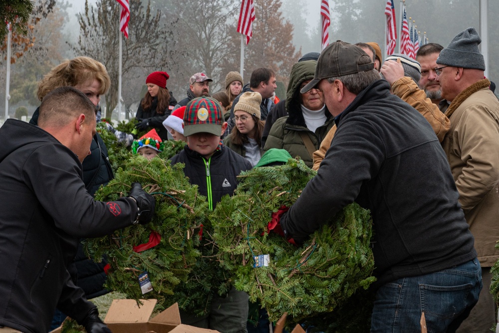 Team Fairchild hosts Wreaths Across America commemoration ceremony