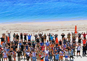 The US Army Garrison Okinawa celebrates the first Organization day after long COVID years at Torii Beach