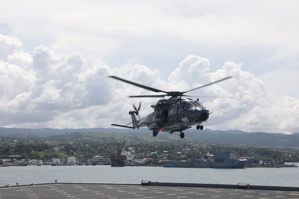 Pacific Partnership 2024-1: Flight Operations with the Royal New Zealand Air Force