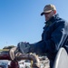 USS Ronald Reagan (CVN 76) Sailors perform maintenance