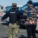 USS Ronald Reagan (CVN 76) Sailors conduct Anti-Terrorism drill