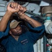 USS Ronald Reagan (CVN 76) Sailors perform maintenance and prepare for 3MI