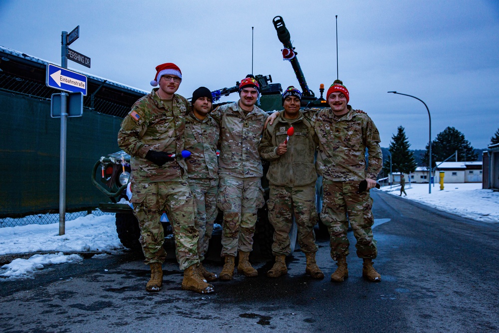 1-4 Infantry Soldiers at JMRC Winterfest