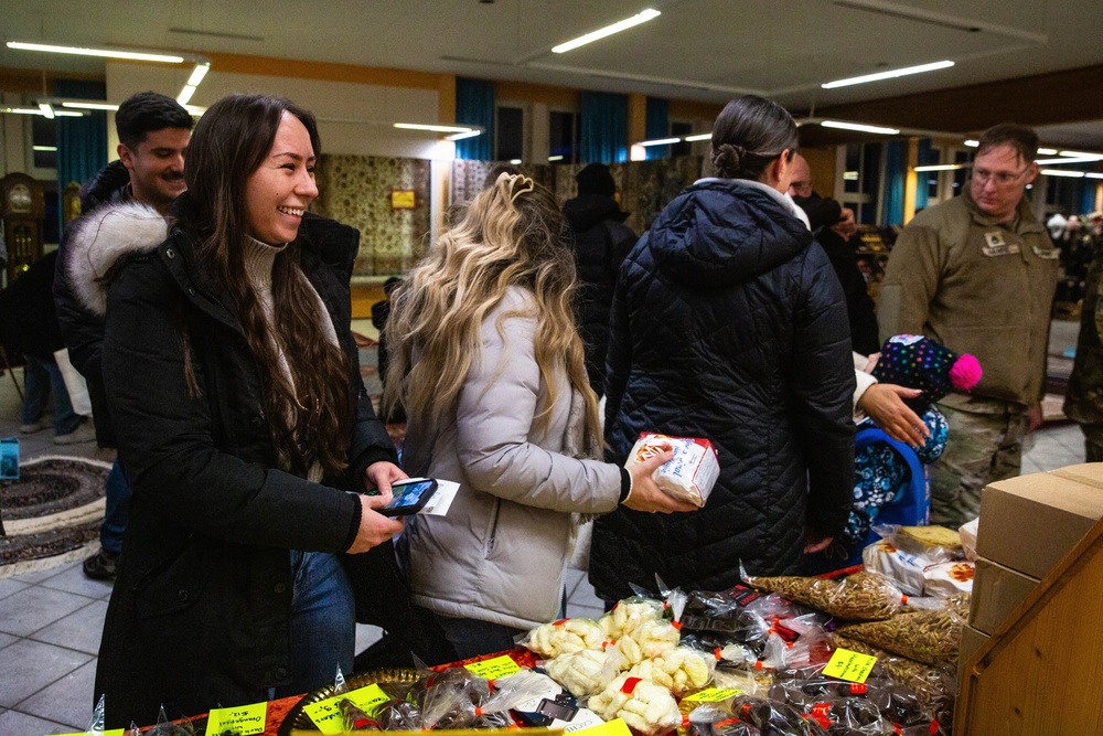 Families at JMRC Winterfest