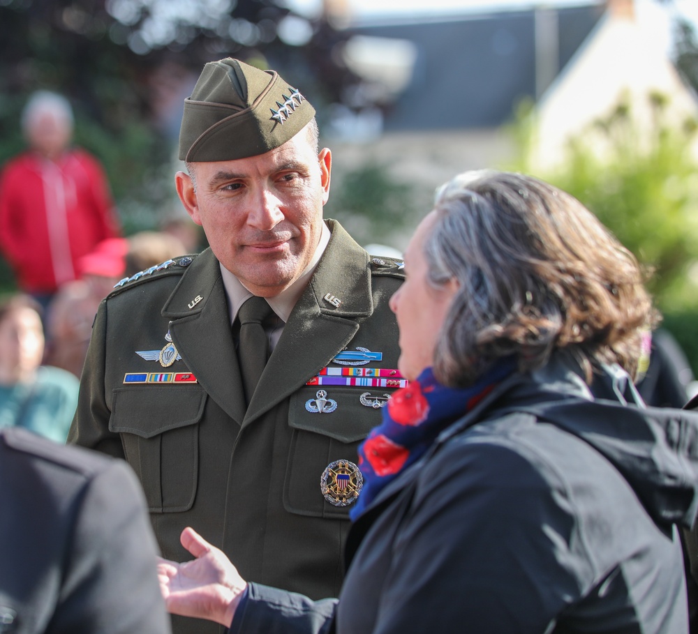 Cabbage Patch Memorial Ceremony D-Day 79