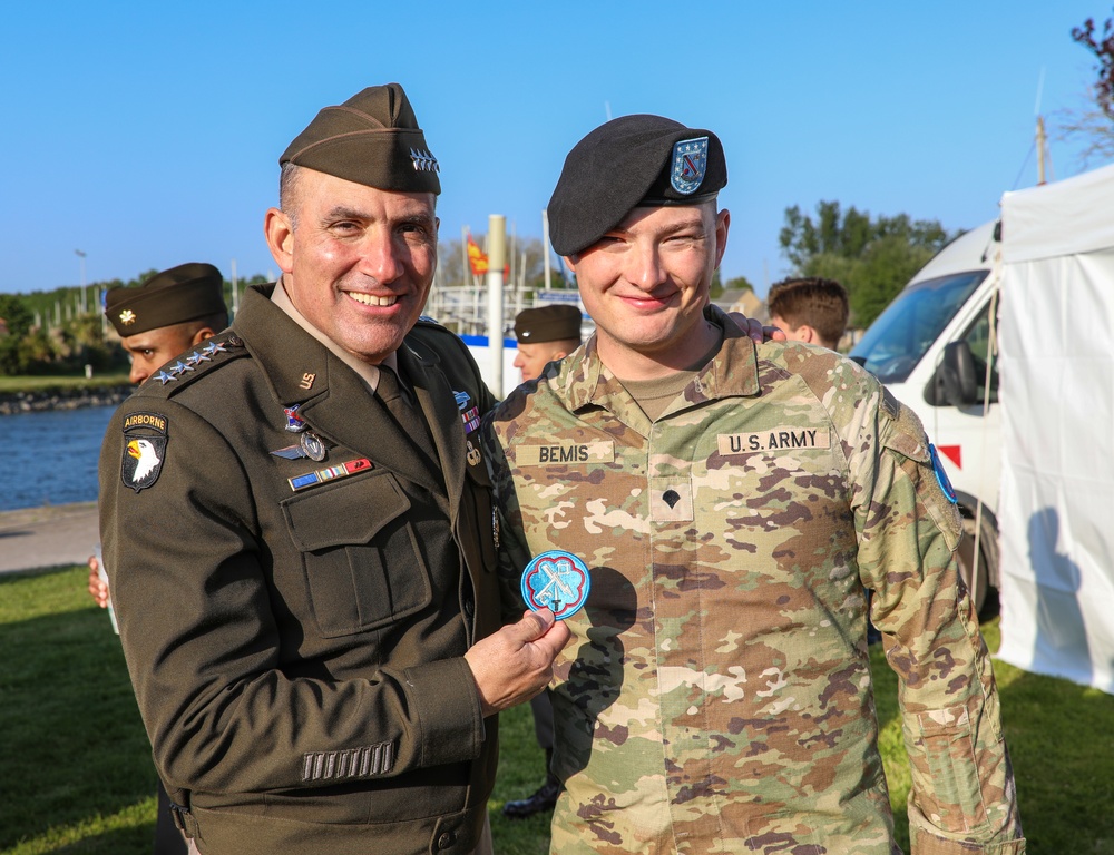 Cabbage Patch Memorial Ceremony D-Day 79